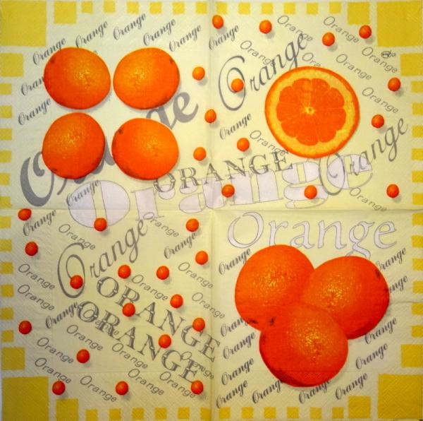 159 Zitronen, Orangen - 3-lagig - Ambiente